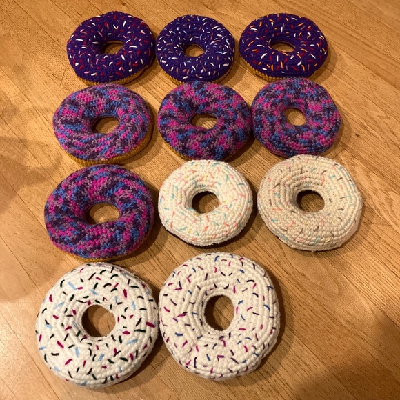 Hand-Crafted Crocheted Donuts - Picture 7 of 9